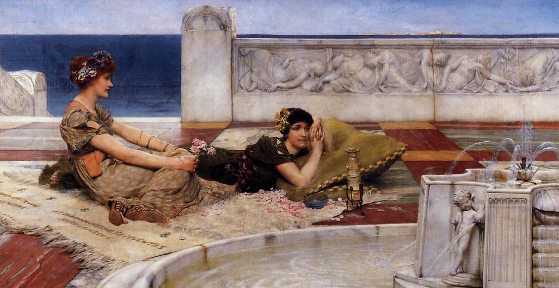 Sir Lawrence Alma-Tadema Love's Votaries